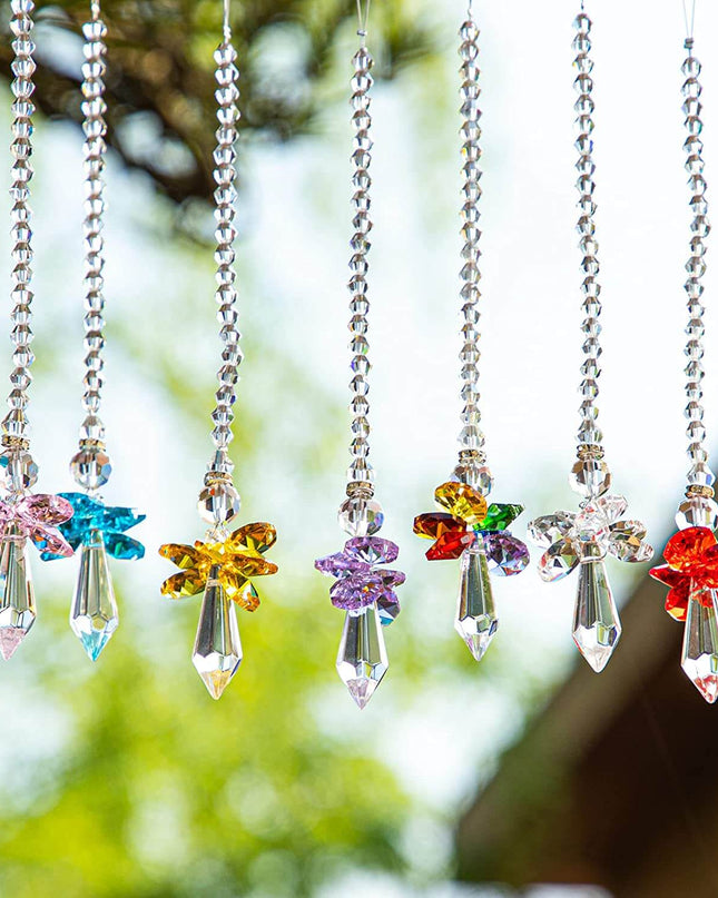 Figurka anioła z magicznym łapaczem promieni słonecznych 1