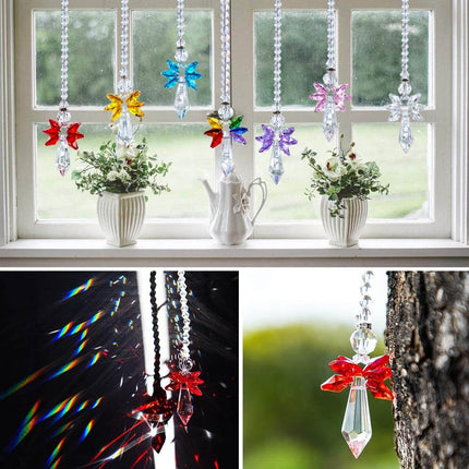 Figurka anioła z magicznym łapaczem promieni słonecznych 4