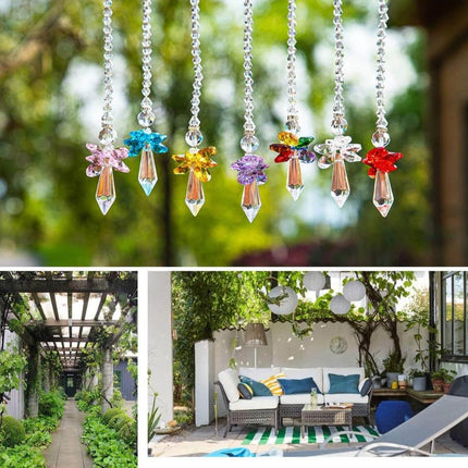 Figurka anioła z magicznym łapaczem promieni słonecznych 5