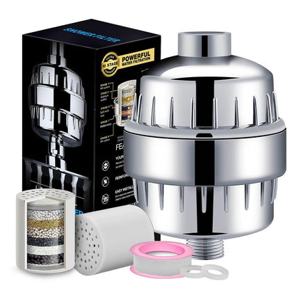 Filtr prysznicowy PureShower – usuwa chlor i zanieczyszczenia, zapewniając orzeźwiające doznania pod prysznicem 4