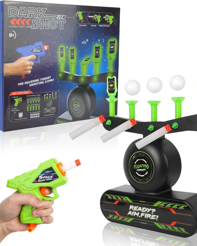 Floating Target Shooting Game with Glow-in-the-Dark Targets and Adjustable Difficulty – Indoor/Outdoor Fun for All Ages 1