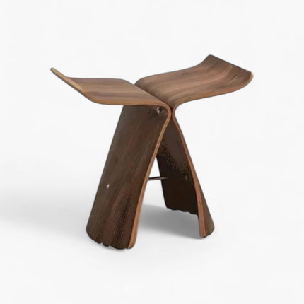 Flutairé – Stolik kawowy w stylu vintage – z motylim wzorem do romantycznych wnętrz 0