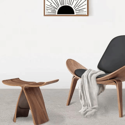 Flutairé – Stolik kawowy w stylu vintage – z motylim wzorem do romantycznych wnętrz 4