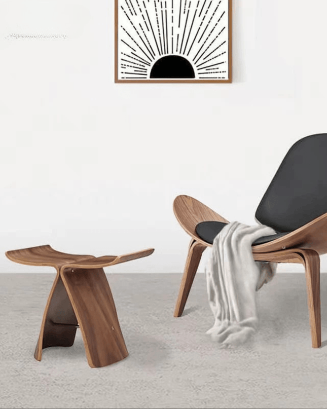 Flutairé – Stolik kawowy w stylu vintage – z motylim wzorem do romantycznych wnętrz 4