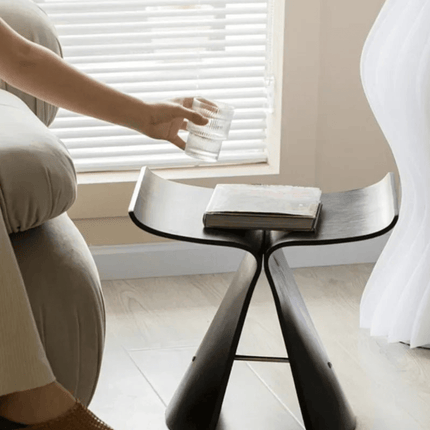 Flutairé – Stolik kawowy w stylu vintage – z motylim wzorem do romantycznych wnętrz 6