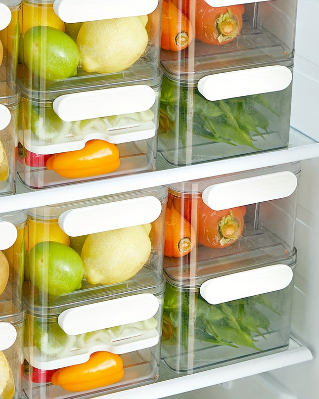 FreshKeeper Storage – wydajny organizer do lodówki na świeże produkty – idealny do przechowywania owoców, warzyw i przekąsek 1