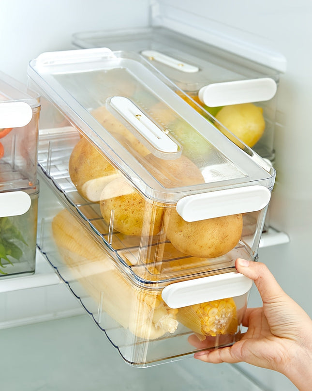 FreshKeeper Storage – wydajny organizer do lodówki na świeże produkty – idealny do przechowywania owoców, warzyw i przekąsek 2