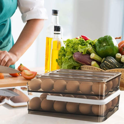 FreshNest – luksusowy organizer na jajka z możliwością układania w stosy i wydajnym przechowywaniem jajek 1