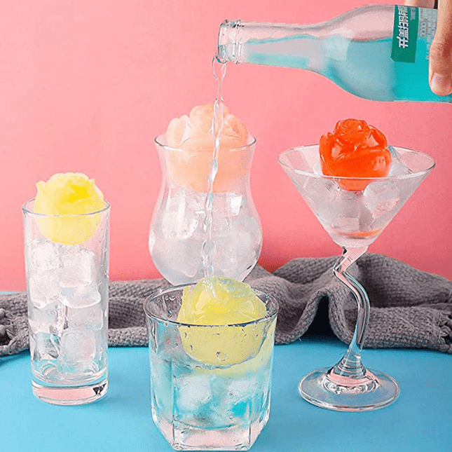 FrozenRose – Kreatywna foremka do lodu z motywem róży 5