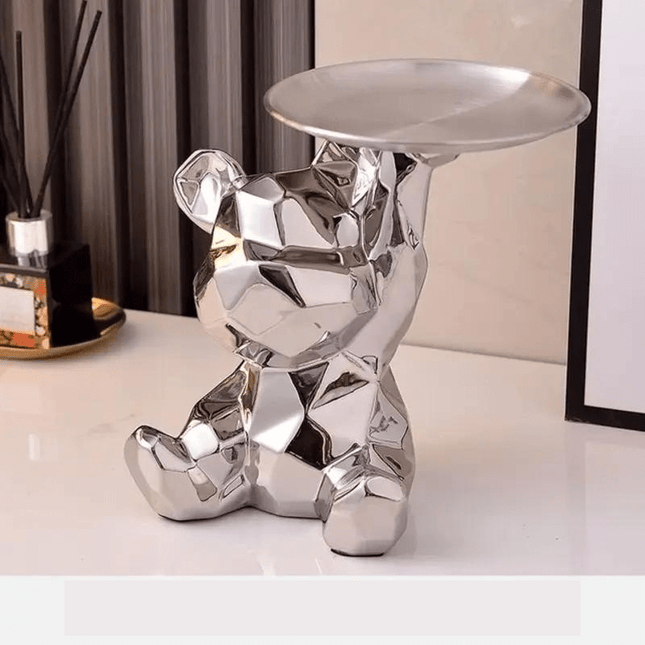 Geometryczny Niedźwiedź do stylowej organizacji i przechowywania 13