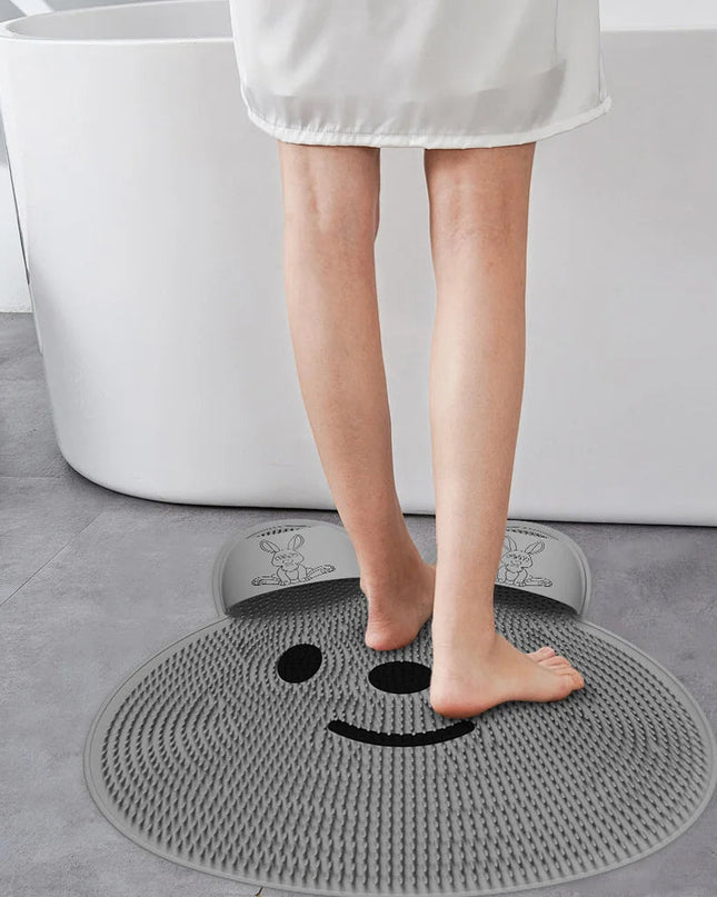 Głęboko Oczyszczająca Silikonowa Szczotka do Stóp z Antypoślizgową Konstrukcją 0