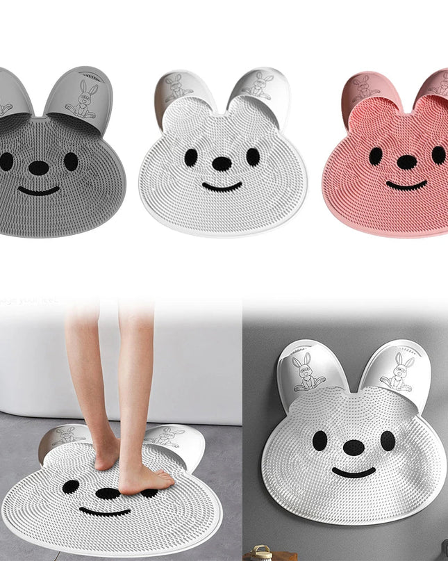 Głęboko Oczyszczająca Silikonowa Szczotka do Stóp z Antypoślizgową Konstrukcją 1