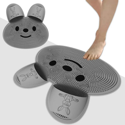 Głęboko Oczyszczająca Silikonowa Szczotka do Stóp z Antypoślizgową Konstrukcją 2