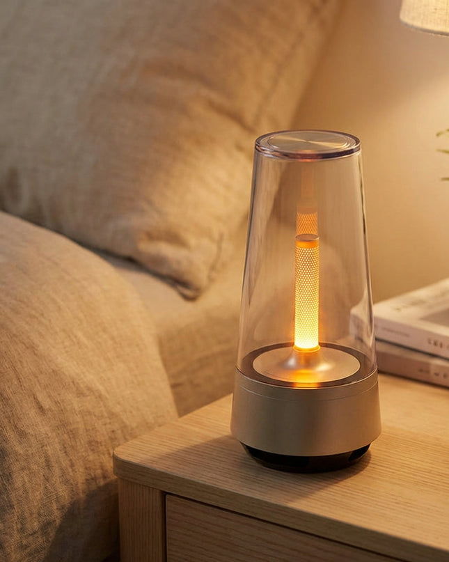 Głośnik przenośny Bluetooth z regulowanym oświetleniem LED i wzmocnionym basem, ideal 0