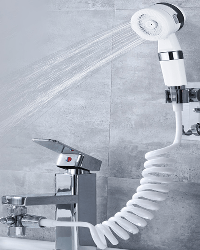 Głowica prysznicowa AquaSoothe – przyjazna dzieciom i zwierzętom – miękka konstrukcja zapewniająca przyjemną i kojącą kąpiel 0