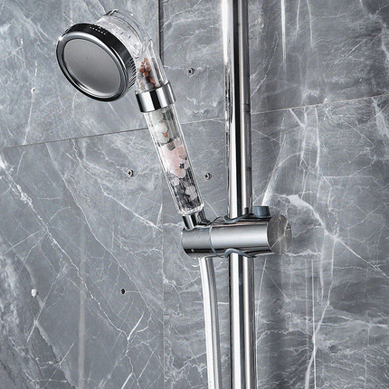 Głowica prysznicowa MineralHarmony – kompaktowa i wydajna – odświeża wrażenia z kąpieli dzięki filtracji mineralnej 1