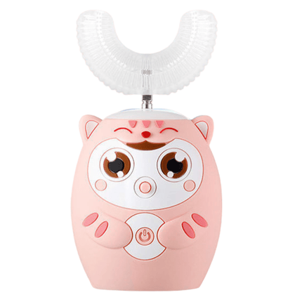 Gryzak Silikonowy dla Niemowląt – Ergonomiczny Gryzaczek na Ząbkowanie w Kolorze Niebieskim, Żółtym i Różowym 4