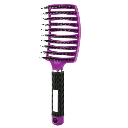 Hair Brush for Detangling with Soft Bristles – Ergonomic Design for Smooth, Frizz-Free Finish 4