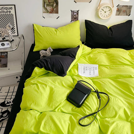 HueSoft | Zestaw poszewek na kołdrę z mikrofibry w kolorze białym 0