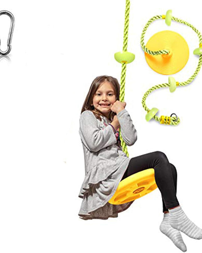 Huśtawka na Drzewo z Liną Wspinaczkową i Podestami 5