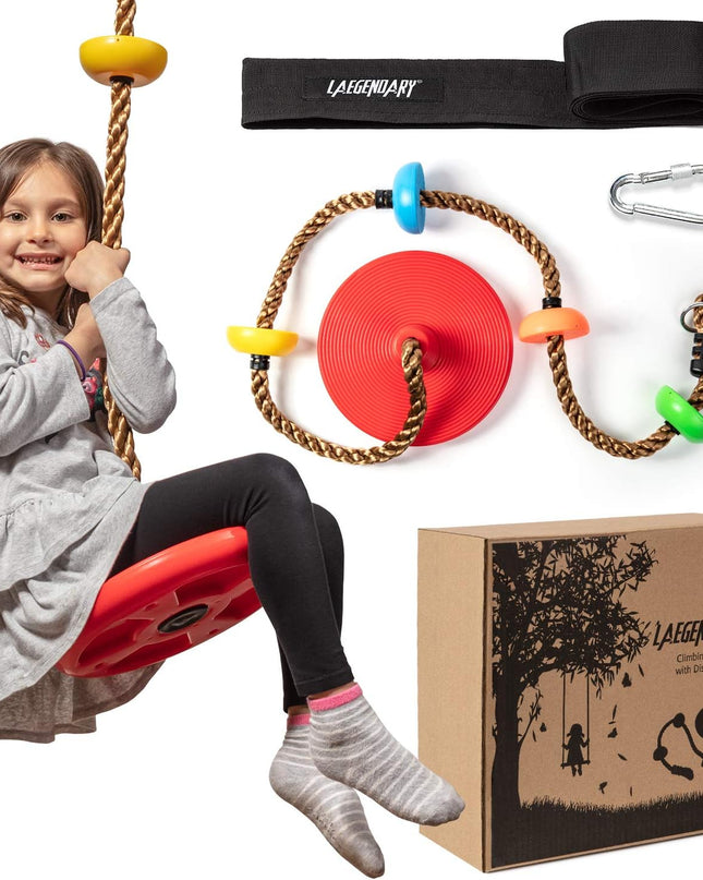 Huśtawka na Drzewo z Liną Wspinaczkową i Podestami 6