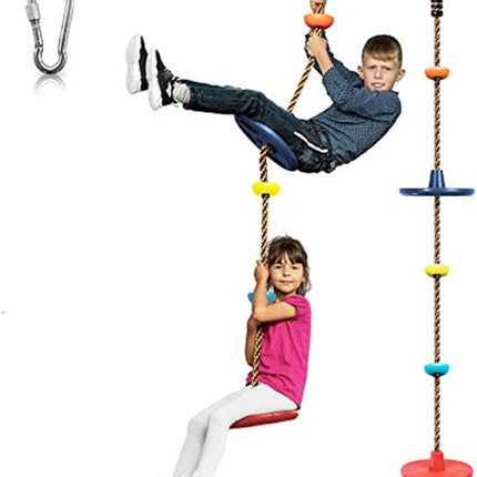 Huśtawka na Drzewo z Liną Wspinaczkową i Podestami 7