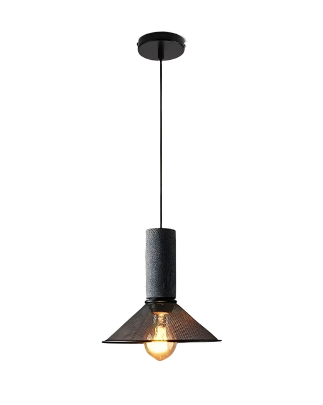 Industrialna Lampa Wisząca w Stylu Loftowym z Żelaza i Betonu – Regulowana Długość, Idealna Lampa do Salonów i Nad Stół 11