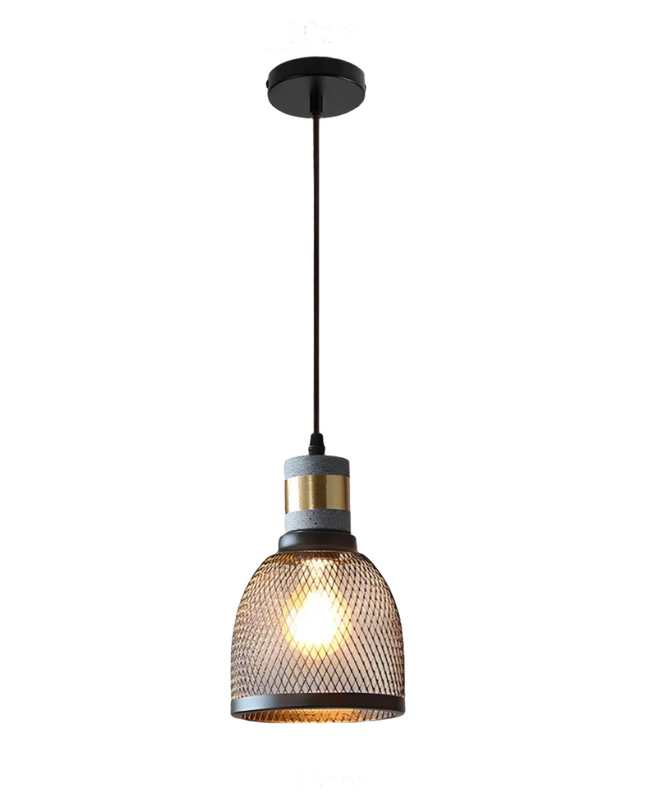 Industrialna Lampa Wisząca w Stylu Loftowym z Żelaza i Betonu – Regulowana Długość, Idealna Lampa do Salonów i Nad Stół 12