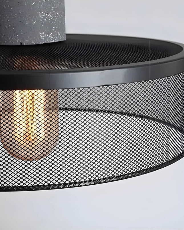 Industrialna Lampa Wisząca w Stylu Loftowym z Żelaza i Betonu – Regulowana Długość, Idealna Lampa do Salonów i Nad Stół 6