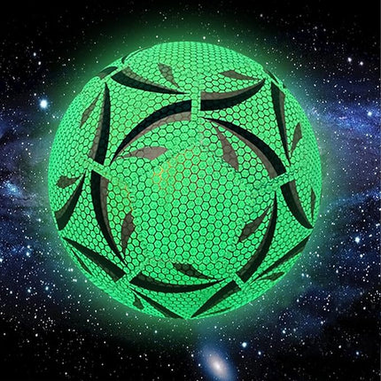 Innowacyjna piłka nożna z odblaskową powłoką i efektownym blaskiem 0