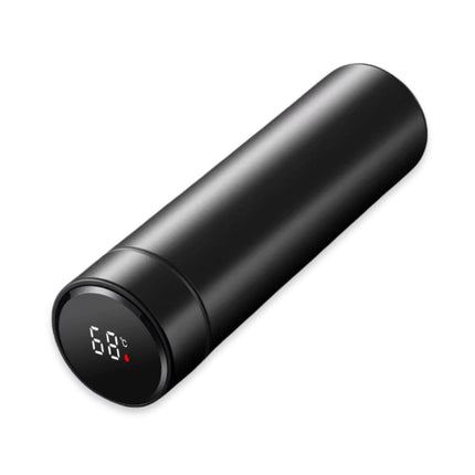 Inteligentna Butelka Termosowa 450ml z Cyfrowym Wyświetlaczem – Utrzymuje Ciepło do 10h i Zimno do 15h, Stal Nierdzewna 0