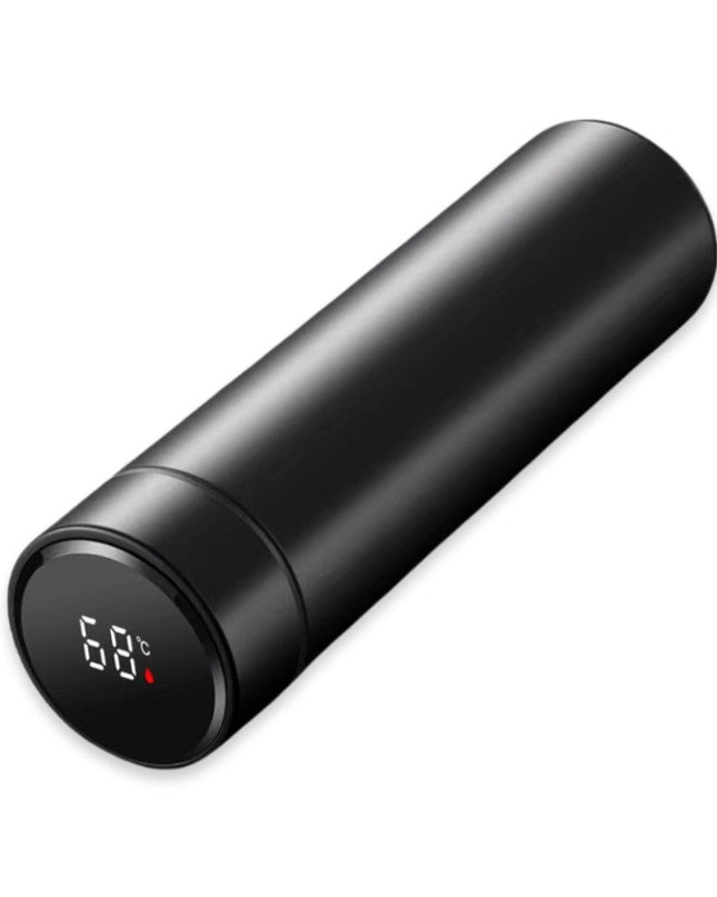 Inteligentna Butelka Termosowa 450ml z Cyfrowym Wyświetlaczem – Utrzymuje Ciepło do 10h i Zimno do 15h, Stal Nierdzewna 0