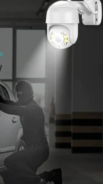 Inteligentna Kamera 4K PTZ z Automatycznym Śledzeniem i WiFi – Pogodoodporna, Wysoka Rozdzielczość 8MP, Pełny Monitoring 3