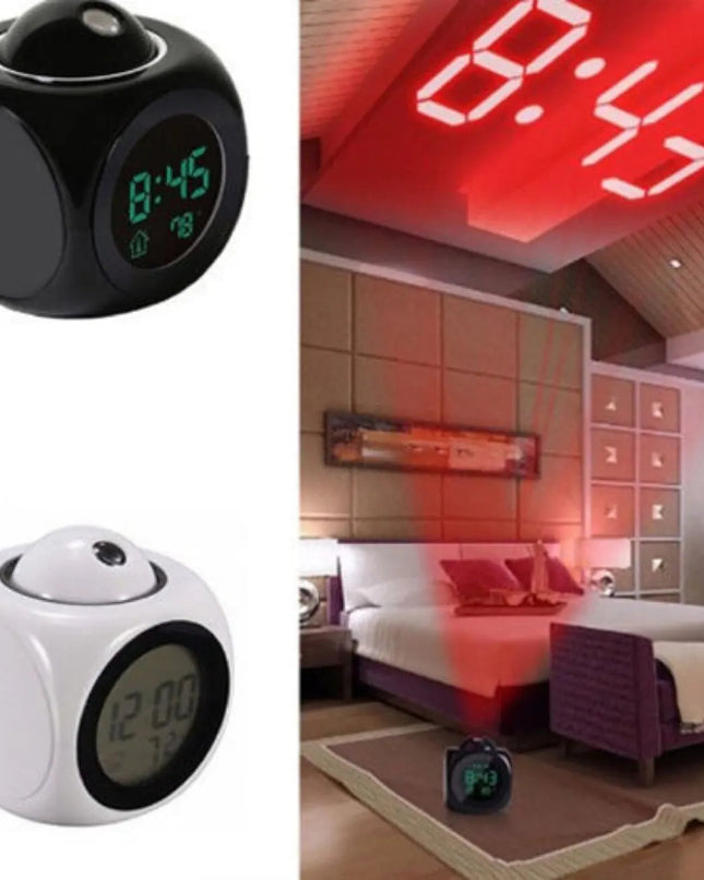 Inteligentne budzenie z projekcją i czytelnym ekranem 1