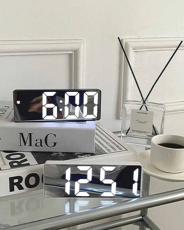 Inteligentne lustro z alarmem dla lepszego startu dnia 1