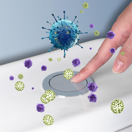 Inteligentny Bezdotykowy System Higieny Toalet, Nowoczesny Design, Łatwa Instalacja, Biały, Wysokiej Jakości Tworzywo ABS 1