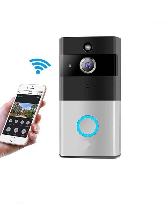 Inteligentny Dzwonek Wideo Wi-Fi z Detekcją Ruchu i Noktowizorem – Bezpieczeństwo w Twoim Domu 1