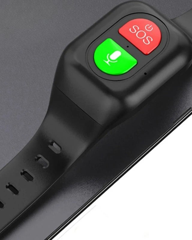 Inteligentny Zegarek GPS 4G dla Seniorów z Monitorowaniem Zdrowia i Przyciskami SOS 3