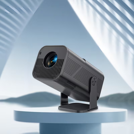 Inteligentny, przenośny miniprojektor z rozdzielczością HD 1080P, Wi-Fi i systemem Android – kompaktowa konstrukcja do użytku domowego i na zewnątrz 1