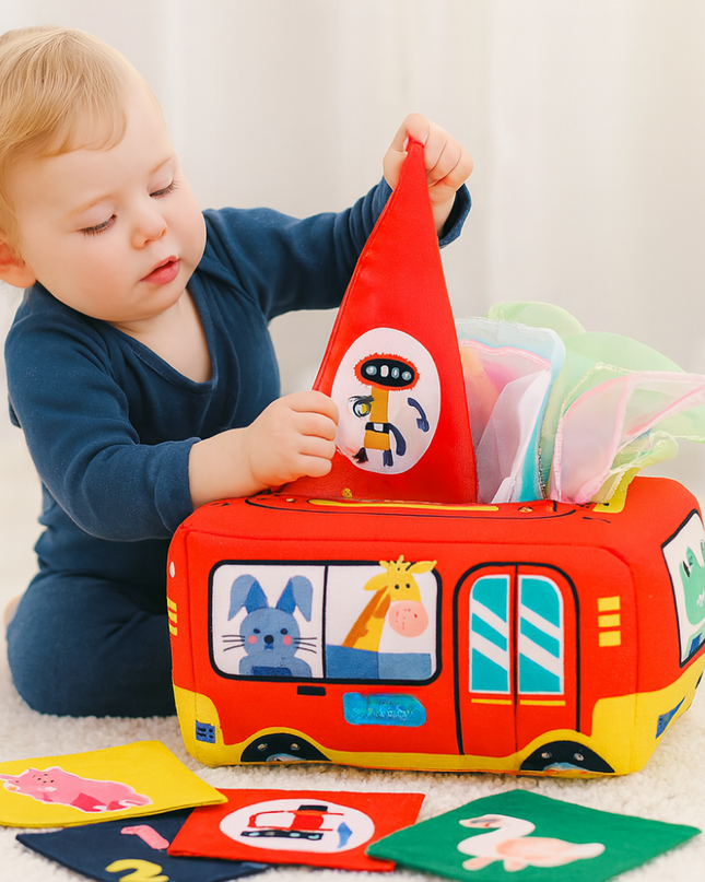 Interaktywna Kostka Sensoryczna Dla Dzieci - Rozwój Motoryczny i Zmysłowy 0