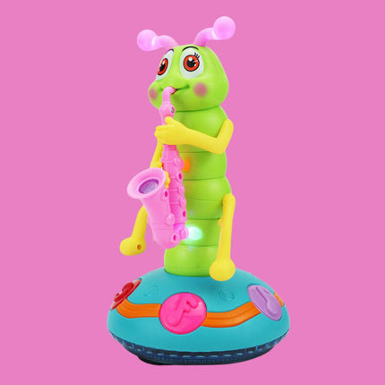 Interaktywna Muzyczna Zabawka dla Niemowląt z Ruchomymi Elementami i Światłami - Zabawka Sensoryczna dla Niemowlaka 2