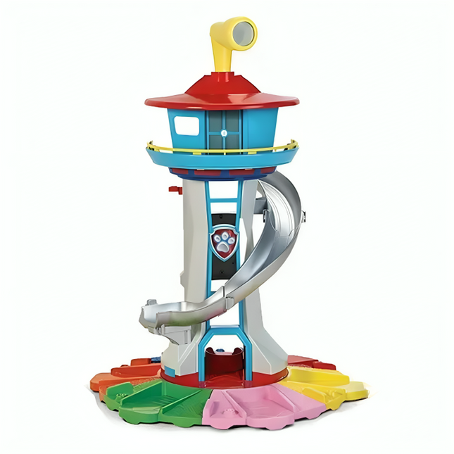 Interaktywna Wieża Zabaw Z Slajdem I Figurkami Dla Dzieci - Kreatywna Edukacyjna Zabawka 3