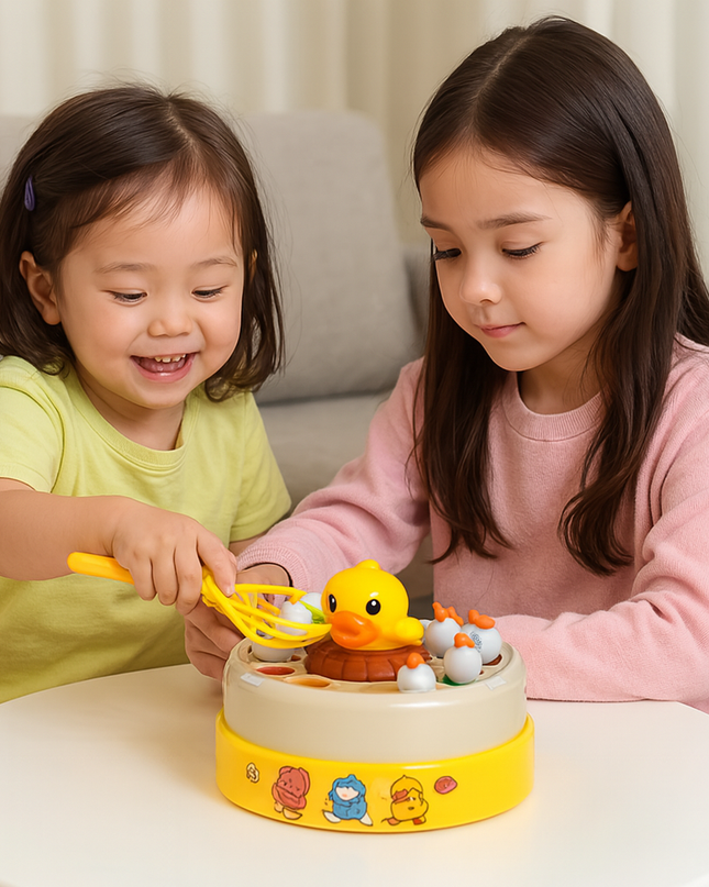 Interaktywna Zabawka Do Łapania Kaczek Dla Dzieci - Rozwijaj Umiejętności Motoryczne I Koordynację Ręka-Oko 2