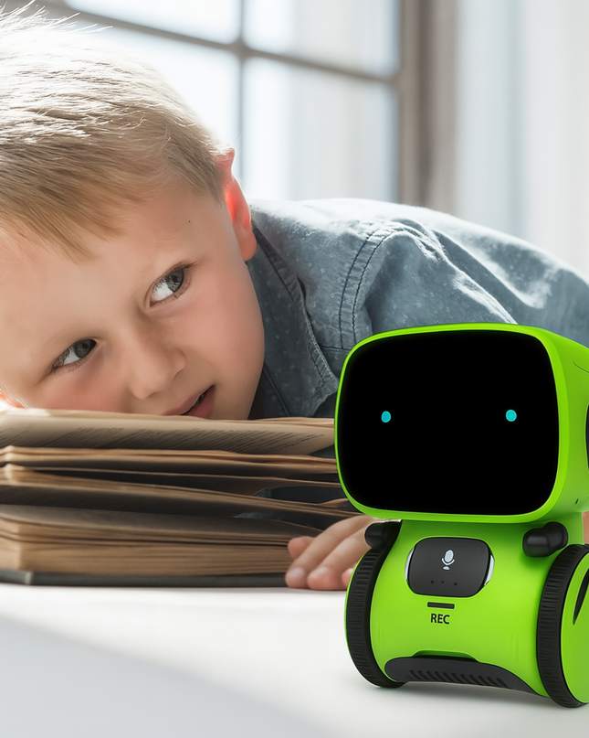 Interaktywna Zabawka Robot Dla Dzieci - Mówiący i Tańczący Przyjaciel dla 3 Latka 4