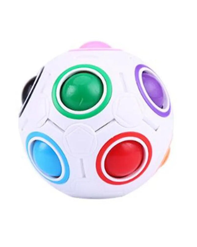 Interaktywna kostka z kolorami dla małych fanów futbolu 0