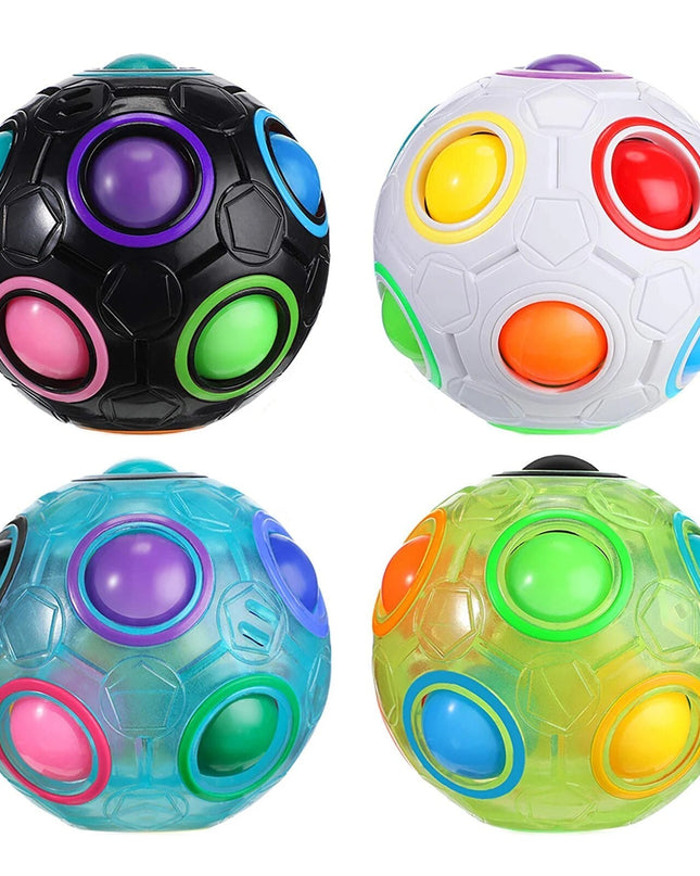 Interaktywna kostka z kolorami dla małych fanów futbolu 1