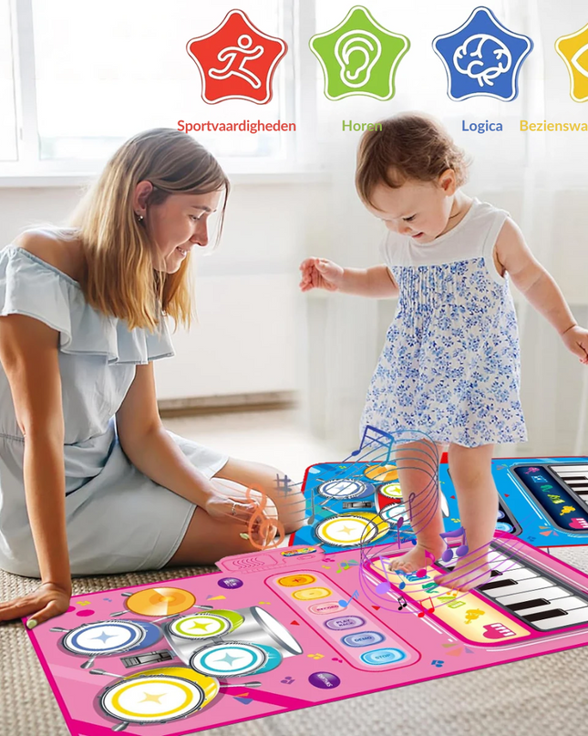 Interaktywna mata z muzyką dla najmłodszych 2