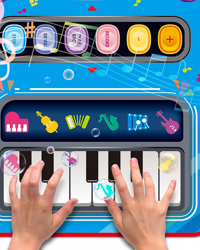 Interaktywna mata z muzyką dla najmłodszych 4