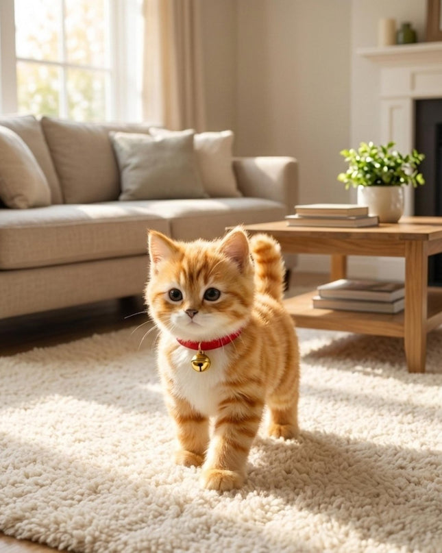 Interaktywna zabawka dla kota z realistycznymi ruchami i dźwiękami – pluszowy towarzysz dla dzieci 2