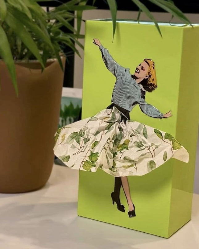 Interaktywne Pudełko na Chusteczki z Radosnym Designem, Lekki Dekoracyjny Dodatek do Wnętrz, 25x13x8 cm 8